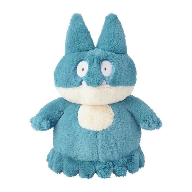 Officiële Pokemon center knuffel Comfy Friends Fluffy Munchlax 39cm
